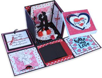Paperica Handmade Explosion Box Bonding Gift Greeting Card Price In India Buy Paperica Handmade Explosion Box Bonding Gift Greeting Card Online At Flipkart Com
