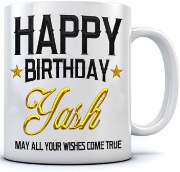 Ramposh Happy Birthday Yash Name Printed Ceramic Coffee 350 Ml Birthday Gift Yash Name Coffee Ceramic Coffee Mug Price In India Buy Ramposh Happy Birthday Yash Name Printed Ceramic Coffee 350 Ml Birthday Gift Yash People search this name as yashwa name meaning in urdu you probably have google this question: inr
