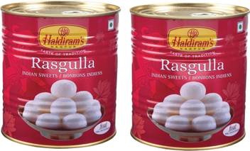 Haldiram S Rasgulla Pack Of 2 Tin Price In India Buy