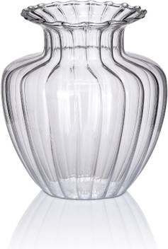 Home 4 You Glass Vase Clear For Table And Wall Decor Size 12 X