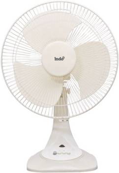 Indo 16 High Speed 400 Mm 3 Blade Table Fan Price In India