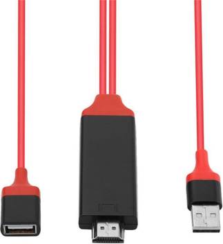 Vibex Slimport To Hdmi Adapter Micro Usb To 1080p Hdtv Cable 2 M Copper Braiding Metal Braided Hdmi Cable Vibex Flipkart Com
