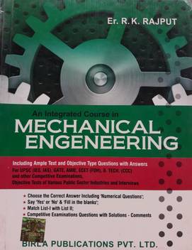 Mechanical Engineering Buy Mechanical Engineering By R K Rajput