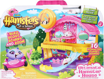 Zuru hamsters in a house deals