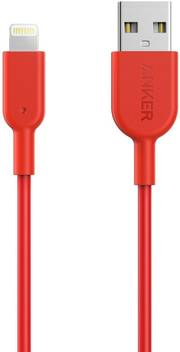 Anker A8432091 Red 0 91 M Lightning Cable Anker Flipkart Com