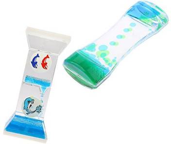 Generic Homyl Pair Colored Liquid Clock Timer Oil Dropper