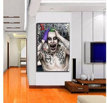 The Joker Suicide Squad Characters Jared Leto Poster Wallpaper