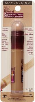 Maybelline New York Instant Age Rewind Eraser Dark Circles Concealer 130 Medium Moyen Concealer Price In India Buy Maybelline New York Instant Age Rewind Eraser Dark Circles Concealer 130 Medium Moyen Concealer Online