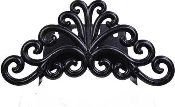 Sharpex Wall Mount Hose Hanger Ornamental Style Steel Hammertone Finish Black Garden Hose Stand Price In India Buy Sharpex Wall Mount Hose Hanger Ornamental Style Steel Hammertone Finish Black Garden Hose