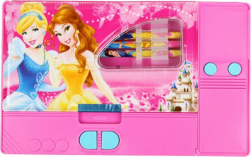 feel the barbie pencil box and craft kit