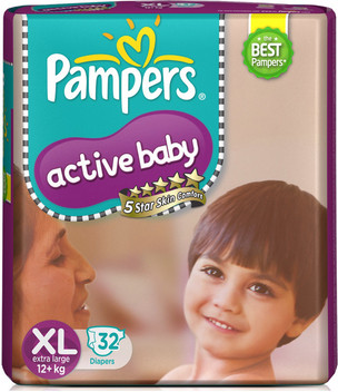 pamper active baby large