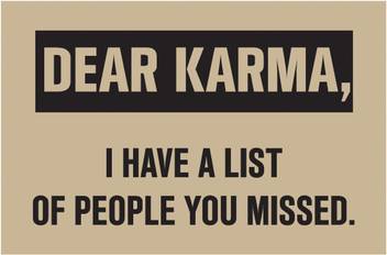 Wallpaper Karma Quotes