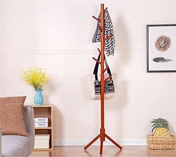 wooden coat rack umbrella stand