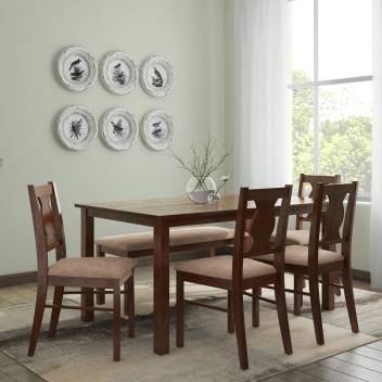 Hometown Artois Solid Wood 6 Seater Dining Set Price In India