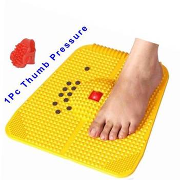 Acm Acupressure Foot Mat With Magnets And Copper For Stress And Pain Relief With Thumb Pad Gym Fitness Kit Buy Acm Acupressure Foot Mat With Magnets And Copper For Stress