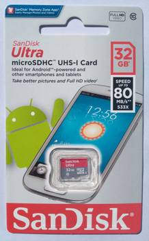 Sandisk Ultra 32 Gb Microsdhc Class 10 80 Mb S Memory Card Sandisk Flipkart Com