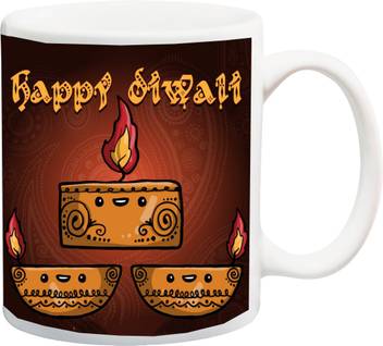 Me You Happy Diwali Gifts For Brother Sister Mother Grand Father Grand Mother Iz17 Vk Mu 0188 Printed Ceramic Mug Price In India Buy Me You Happy Diwali Gifts For Brother Sister Mother Grand Father Grand