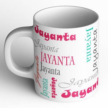 Abaronee Jayanta B004 In Name 001 Ceramic Mug Price In India
