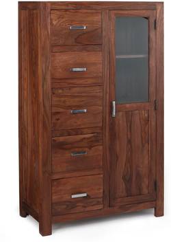 The Attic Solid Wood Kitchen Cabinet Price In India Buy The