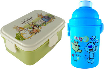 kids lunch box and water bottle