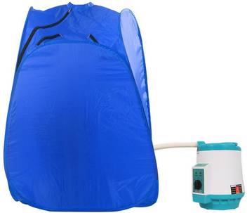 Zureni Home Salon Foldable Steam Sauna Spa With 1 5l Portable And Personal Steam Generator Steamer Pot For Full Body Detox Therapy 750w Premium Quality Portable Steam Sauna Bath Price In India