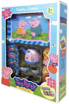 peppa tea party set