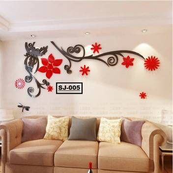 Siddharaj Digital 5 Feet X 3 Feet Acrylic 3d Wall Design Wall