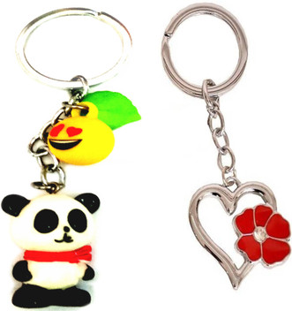 combo panda keychain