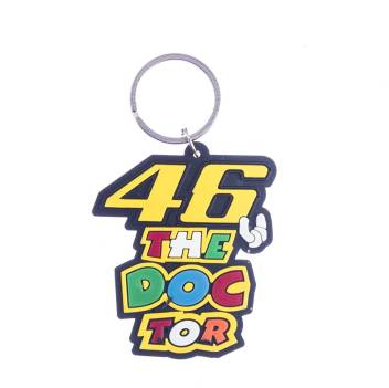 Gct Single Sided 46 The Doctor Valentino Rossi Bike Moto Gp Motorcycle Racer Rubber Design 2 Keyring For Men Women Boys Girls Kids Car Bike Key Chain Price In India Buy Gct