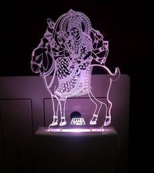 Ajanta Meldi Maa 3d Night Lamp Price In India Buy Ajanta Meldi