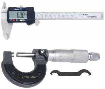 Isc 6 Digital Vernier 0 25mm Micrometer Combo High Quality