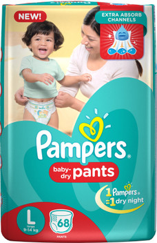 pampers pants large flipkart
