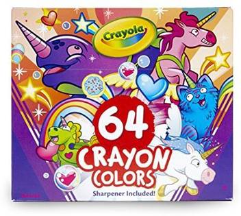 Crayola Uni Creatures Giant Unicorn Coloring Pages With