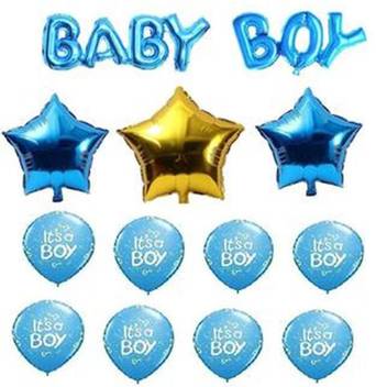 Theme My Party Blue Its A Boy Welcome Baby Decoration Price In