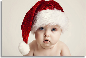 baby santa hat