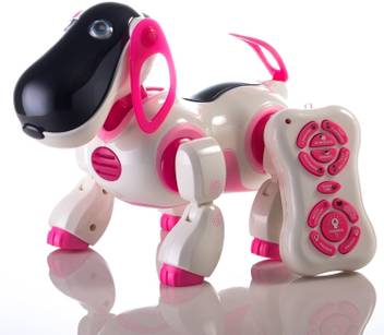 Hytech Smart Robot Dog Sing Dance Walking Talking Storytelling Dialogue Cute Pet Toy With Infrared Remote Control Smart Robot Dog Sing Dance Walking Talking Storytelling Dialogue Cute Pet