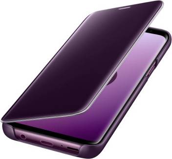 Midkart Flip Cover For Samsung Galaxy S9 Plus Lilac Purple Touch Front Glass Screen Kick Stand Auto Sensor Working Midkart Flipkart Com