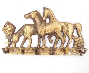 Susajjit Decor Handmade Artistic Br Vintage Horse Hanging Handmade Artistic Br Vintage Horse