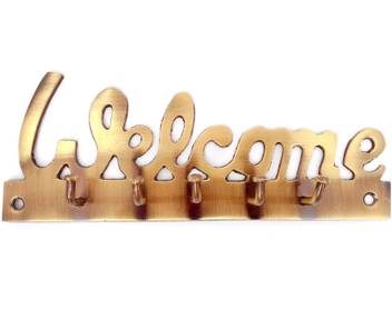 Susajjit Decor Stylish Key Hanger And Hook Of Welcome Name Made Of Brass Good For Gift And Decor Brass Key Holder Price In India Buy Susajjit Decor Stylish Key Hanger And Agar aap apne name ka stylish name create karna chahte hai to upar diye gaye converter convert karke how to make stylish name i'd on facebook 2018. flipkart