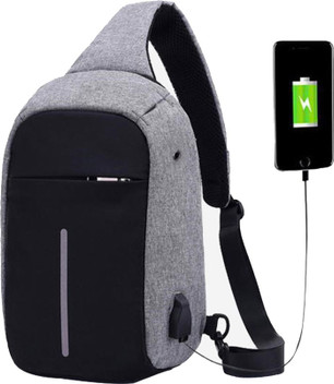 crossbody bag with usb