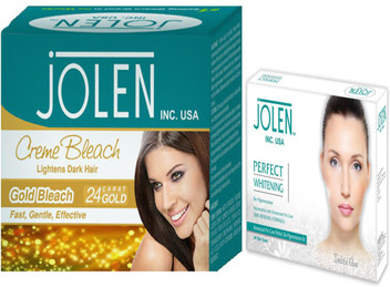 jolen perfect whitening facial kit