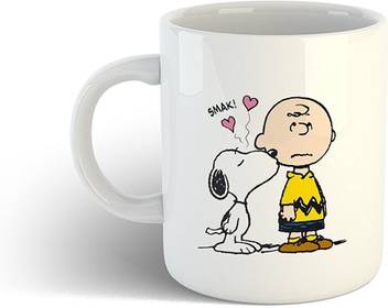Ikraft Peanuts Snoopy Ceramic Coffeemug Cute Charlie Snoopy