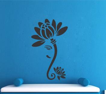 Stickeryard Medium Lord Ganesha Flower Wall Sticker Decal Sticker Price In India Buy Stickeryard Medium Lord Ganesha Flower Wall Sticker Decal Sticker Online At Flipkart Com