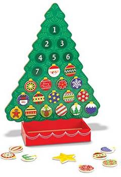 Wood Advent Calendar Tree