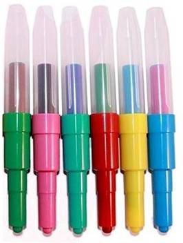 Generic Gberry Set Of 6 Color Spray Blow Pens With 3 Stencils For Kids Children Drawing Arts Crafts School Stationery Colors Ma Gberry Set Of 6 Color Spray