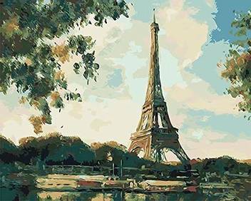 Generic Esoor Oil Painting For Adults Kids Paint By Number Kit