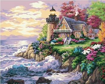 Generic Diy Oil Painting Paint By Number Kit Seaside Villa 16x20 Inch Diy Oil Painting Paint By Number Kit Seaside Villa 16x20 Inch Shop For Generic Products In India Flipkart Com