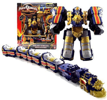 power rangers train toy