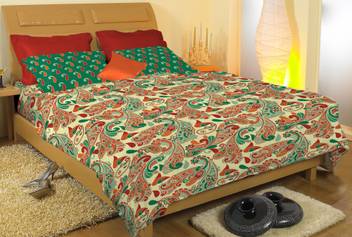 Dreamline By Big Bazaar 120 Tc Polycotton Double King Floral Bedsheet Buy Dreamline By Big Bazaar 120 Tc Polycotton Double King Floral Bedsheet Online At Best Price In India Flipkart Com
