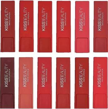 Kiss Beauty Matte Lipsticks Price In India Buy Kiss Beauty Matte Lipsticks Online In India Reviews Ratings Features Flipkart Com